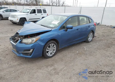 2015 Subaru Impreza 2.0I Premium z USA, uszkodzony, nr VIN JF1GPAC61F8308682
